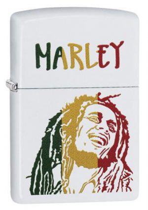 29308, Bob Marley, Color Image, White Matte, Classic Case