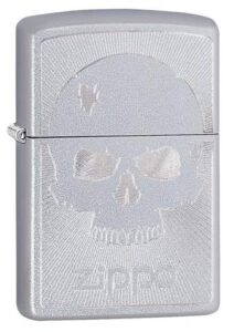 Skull With Lines Lighter
