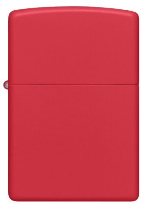 Front view of Classic Matte Red Windproof Lighter