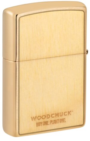 Back shot of WOODCHUCK USA Birch Lighter standing at a 3/4 angle