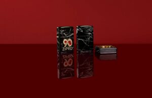 Lifestyle image of 90th Anniversary Commemorative Design Windproof Lighters