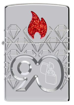 Front shot of 2022 Collectible Of The Year - 90th Anniversary Windproof Lighter.
