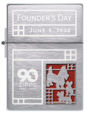 Front of The 2022 Founder's Day Collectible Windproof Lighter Windproof Lighter
